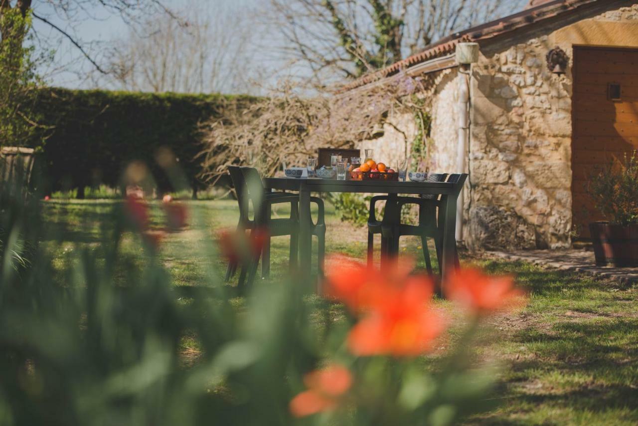 La Ferme De Bousserand Pontours 외부 사진