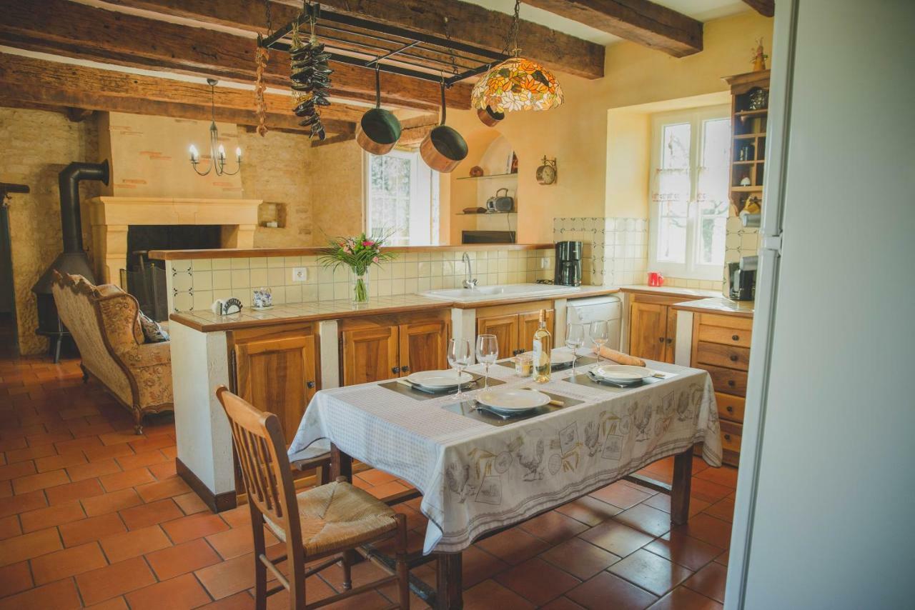 La Ferme De Bousserand Pontours 외부 사진