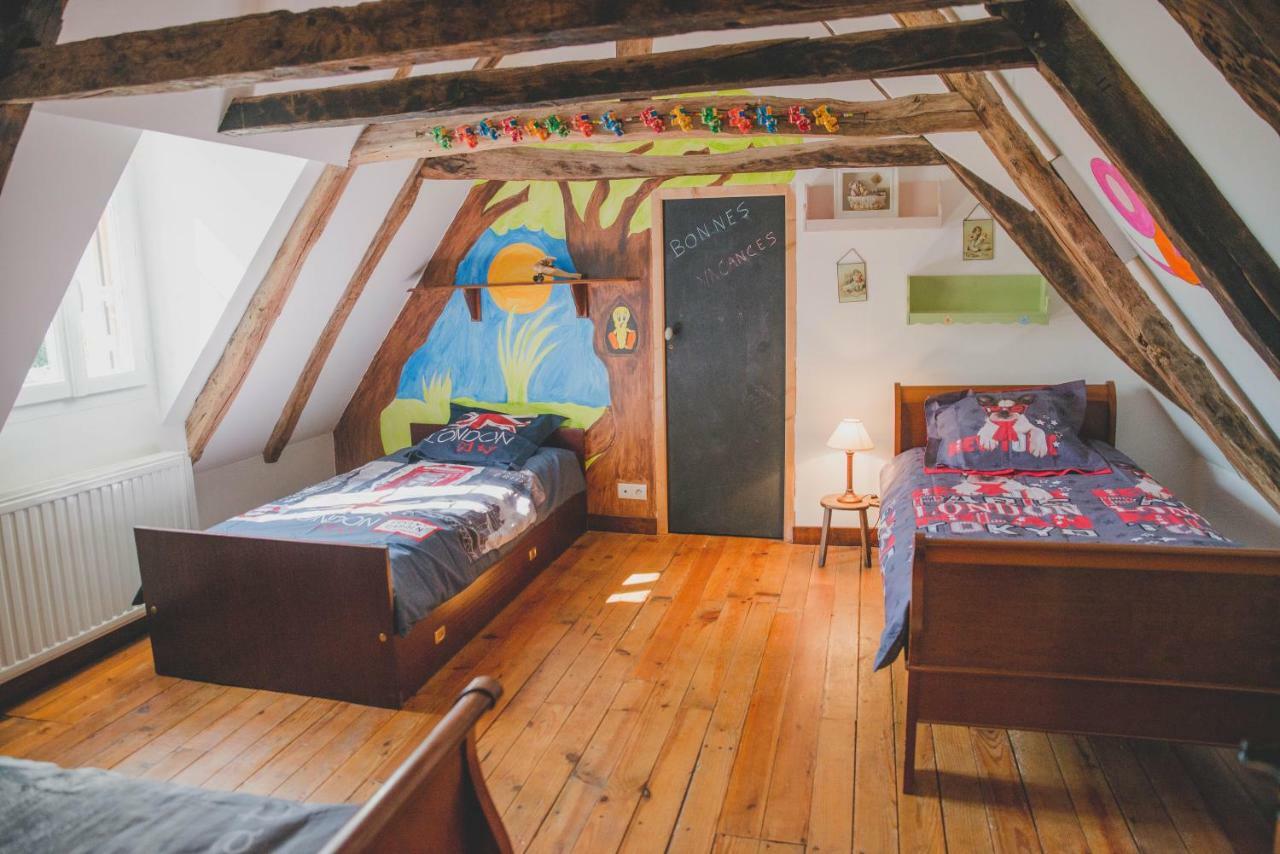 La Ferme De Bousserand Pontours 외부 사진